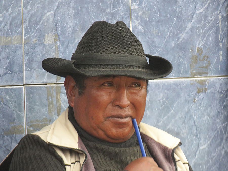 Bolivian man