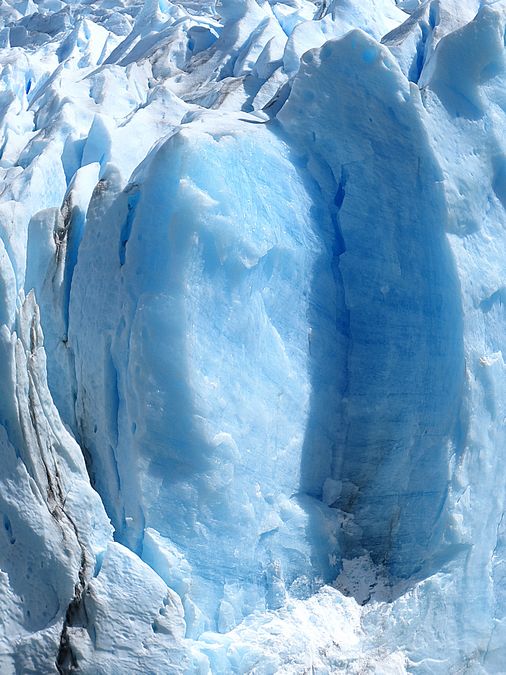 Glacier closeup
