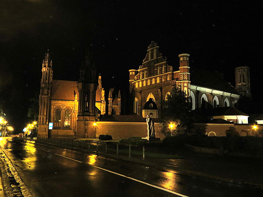 St Anne's at night