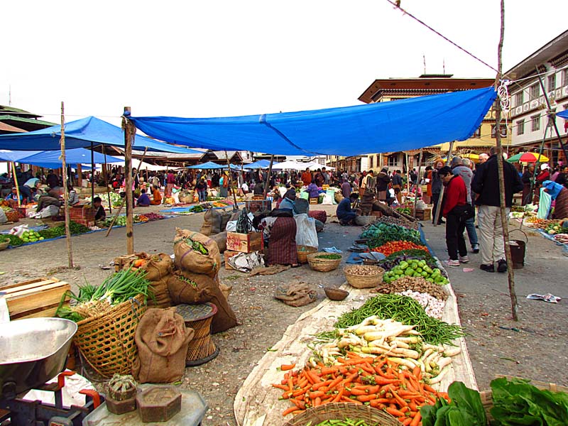 Paro local market