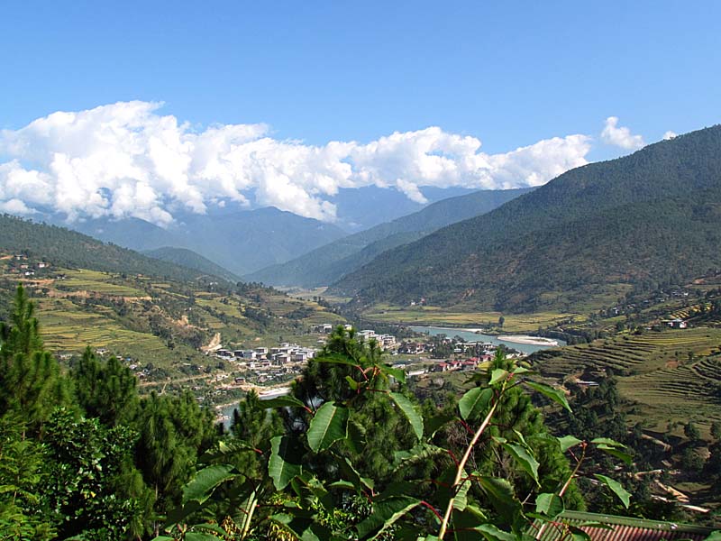 View of Punakha