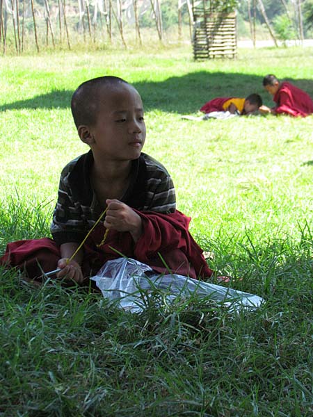 monk in training