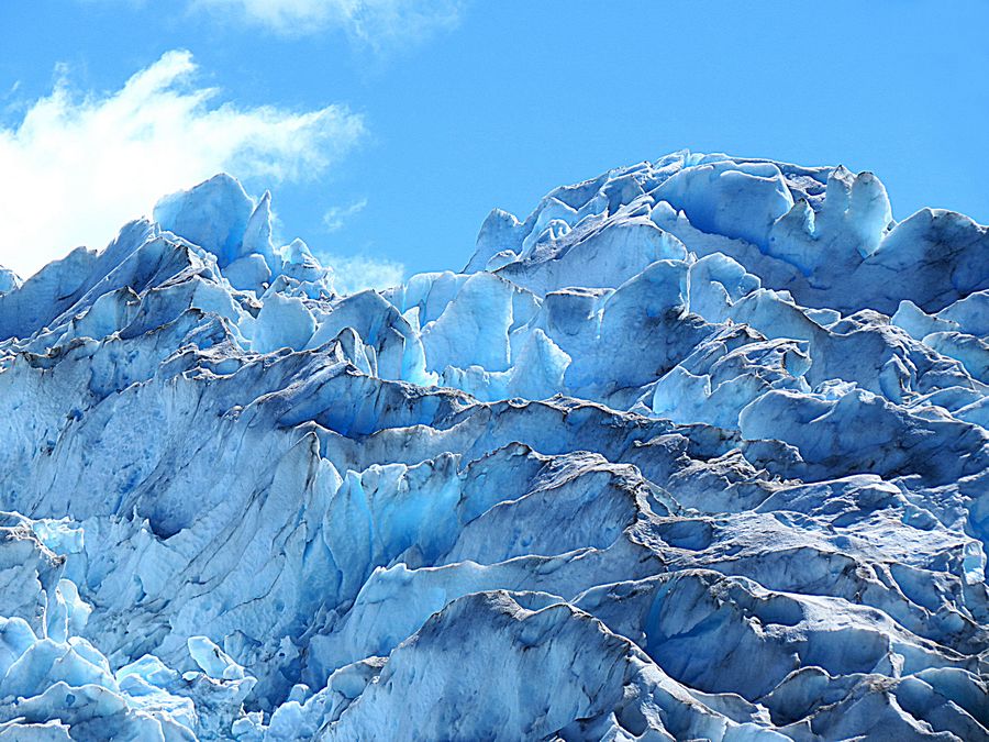 Glacier closeup