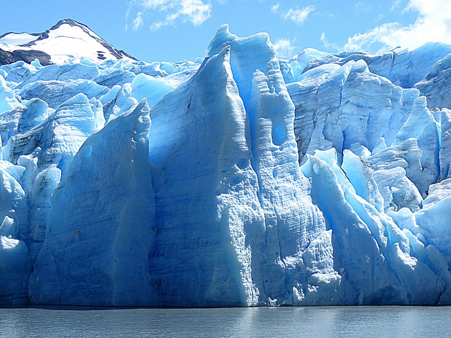 Glacier closeup