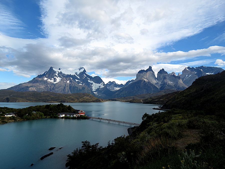 Paine Grande massif and lake