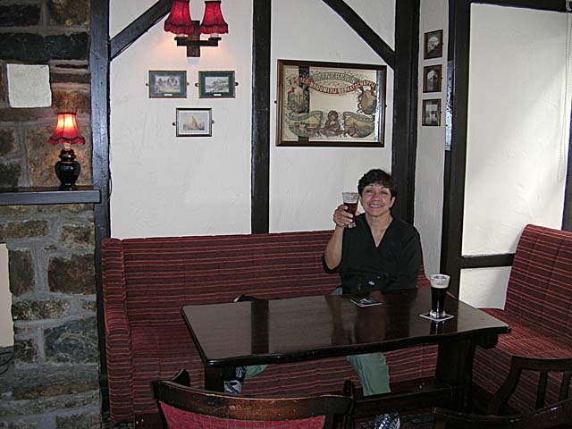 Margaret at pub