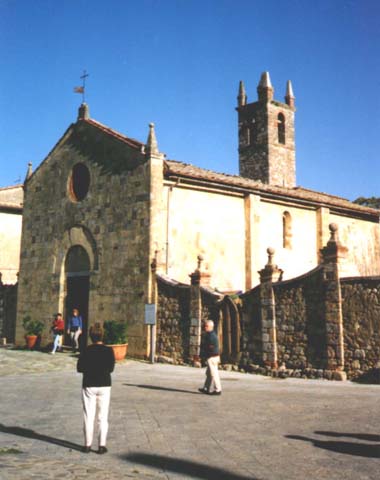 Old Church at Monteriggioni