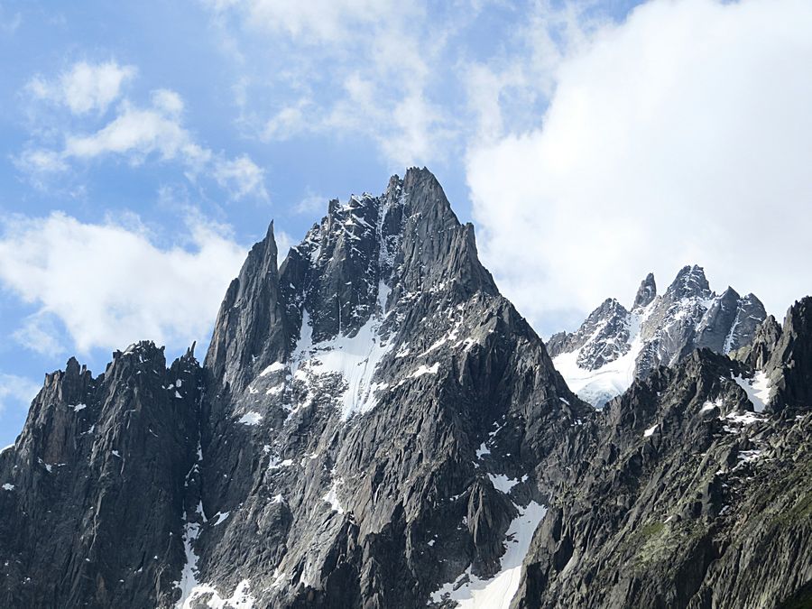 Closeup of pinnacles