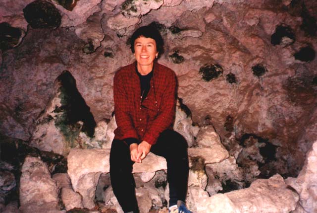 Pat at the Grottos