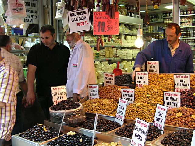 Olive vendor