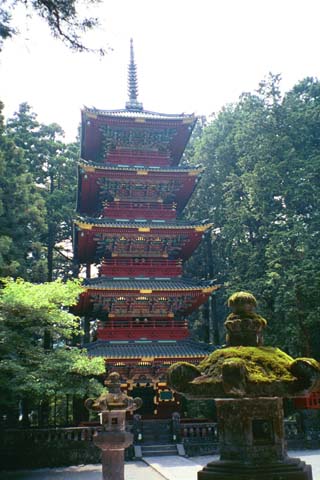 Pagoda at Toshogu Shrine